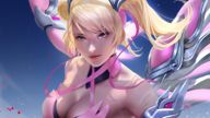 Overwatch (Pink Mercy Close)